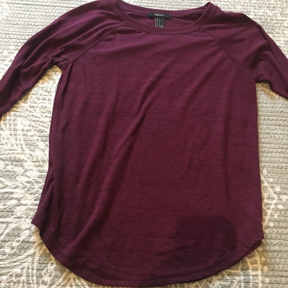 Maroon Top